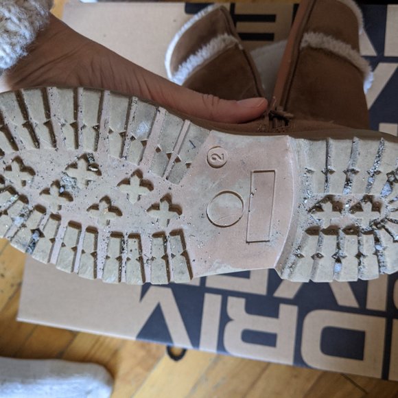 Kids Warm Autumn Boots Size J2 - Picture 4 of 5